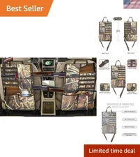 Efficient 8-Compartment Car Seat Gun Rack - Perfect for Outdoor Adventures