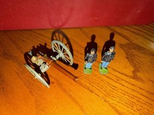 BRITAINS TOY SOLDIERS SET 2057 A.C.W. UNION ARTILLERY WITH GUNNERS L K