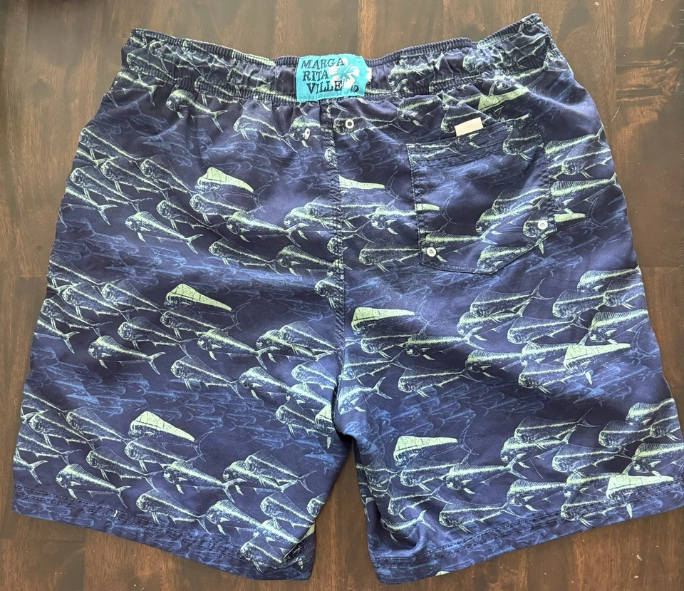 Margaritaville Men’s Swim Shorts Size L - Image 4 of 4
