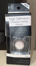 e.l.f. HD Undereye Setting Powder Sheer 81510 High Definition Sheer .004oz 1.2g