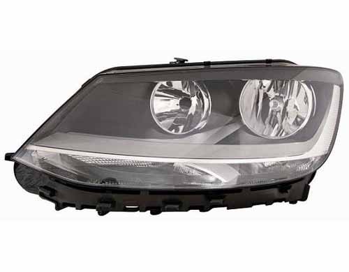 Scheinwerfer Links Volkswagen Sharan Ab 2010 Mit Schwarzem Rahmen-image