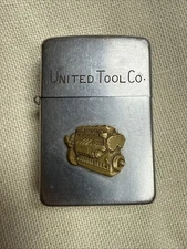 1950s Zippo GM Diesel Engine United Tool Co General Motors JW Morton Signature