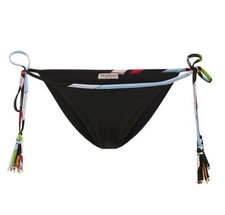 Pucci Printed Bikini Briefs Beachwear Black Large