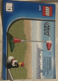 LEGO CITY seaplane 3178 100% Complete Includes Minifigure And Instruction No Box