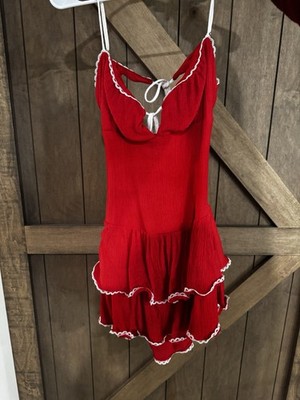 open lace back dress Babydoll Dress main image 0