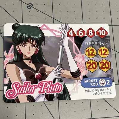 Sailor Moon Crystal: Dice Challenge Sailor Pluto Promo Card - NEW!