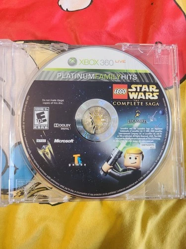 LEGO Star Wars The Complete Saga Platinum Family Hits Xbox 360 Game, Disc Only