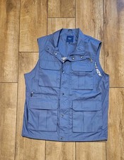 Cotton Traders Utility Waistcoat Gilet Fishing Hicking Size M