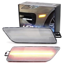 Amber Full Led Bumper Side Marker Light Kit Compatible With 2014 Clear Lens Amber Full Led Bumper Side Marker Light Kit Compatible With 2014 Clear Lens