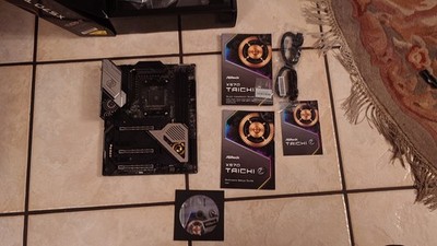 AsRock Taichi x570 Socket AM4 Motherboard w/ most accessories