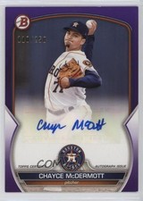 2023 Bowman Paper Prospect Purple Border /250 Chayce McDermott #PPA-CMT Auto 6o3