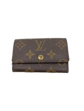 LOUIS VUITTON Multicles 6 Monogram Leather BRW All-over Pattern Men's