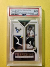 2023 National Treasures Texans CJ Stroud Patch Franchise Rookie RC 10/10 POP 1!!