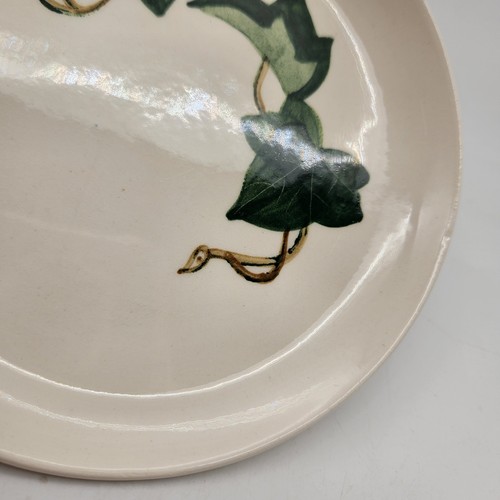 Vintage Metlox Poppytrail California Ivy Coffee Rustic Woodland Dinner Plate - Picture 5 of 8