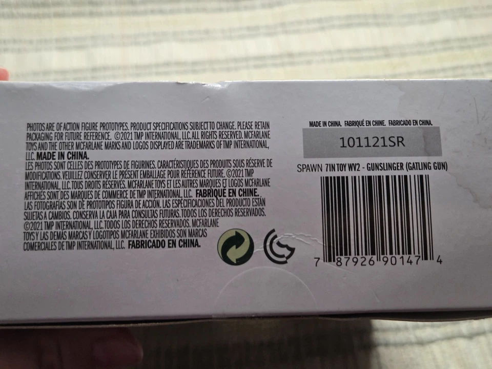 Figura de acción McFarlane Toys Spawn Gunslinger 12 pulgadas con pistola Gatlin 2021 Foto 3 de 4