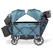 Larktale V3 Stroller, 2-Seater Wagon, 207 lb Capacity, Seaford Blue (Open Box)