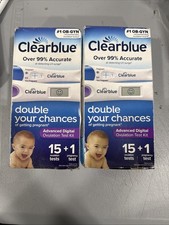 2 ClearBlue Advanced Digital Test Kits Exp 12/26 And 5/27 Read Description