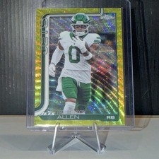 2025 Topps Chrome Braelon Allen RC Yellow Refractor /275