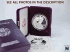 NobleSpirit Superb Gem BU 1990 .999 American Silver Eagle 1oz Round w Box