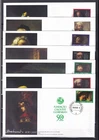 [G191795] Art Rembrandt Netherlands Nice Lot First Day Covers UNG