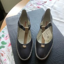 Schuhe von Sioux Gr. 41,5-dunkelblau- Top!