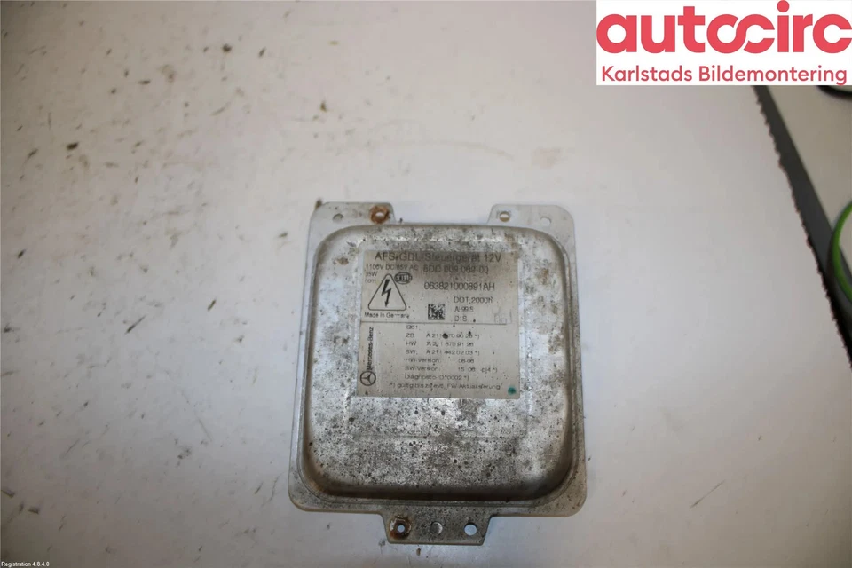 Centralina motore originale (ECU) MERCEDES-BENZ CLASSE E T-Model (S211) 2008 - Immagine 2 di 3