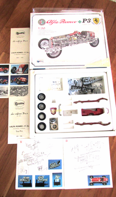 Alfa Romeo P3 Tipo B n6 Rudolf Caracciola 1932 Grand Prix d'Italie Tecnomodel TM18-266B