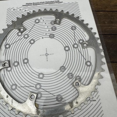 SPECIALITES TA 1950s～1960s フロントバッグ 難あり Vintage TA Specialites Chainring 52T 5-Bolt 152 BCD NOS New Made