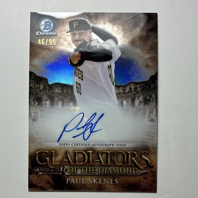Topps 2024 Bowman Gladiators Diamond Auto Paul Skenes GDA-PS RC/99