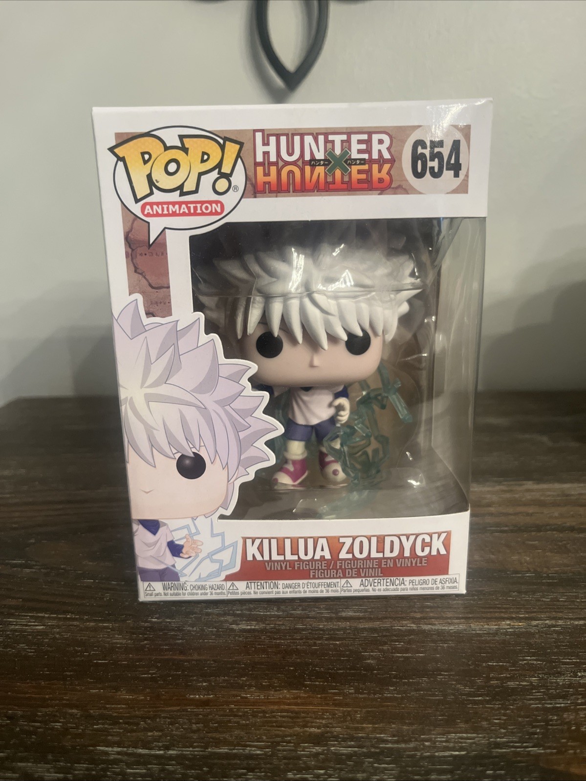 Funko Pop! Anime: Hunter x Hunter Killua Zoldyck #654 Vinyl Figure