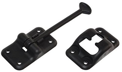 RV Designer E236, Plastic Door Holder, T Style, 6 inch, Black Entry Door Hard...