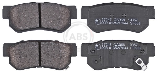 A.B.S. 37247 Bremsbelagsatz, Scheibenbremse For Hyundai KIA-image