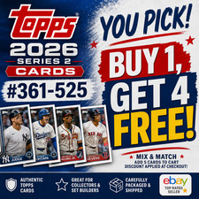 Buy 1 Get 4! - 2026 Topps Baseball Series 2 -...