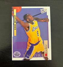 Fleer 1996-97 Ultra Kobe Bryant Rookie Encore Rookies Gold Medallion G-266
