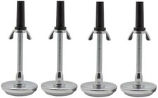Adjustable Threaded Bed Frame Riser Glide Legs 4pcs