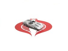 HOT WHEELS 1959 Corvette Stingray 2002 Mattel 1:64 GREY/SILVER