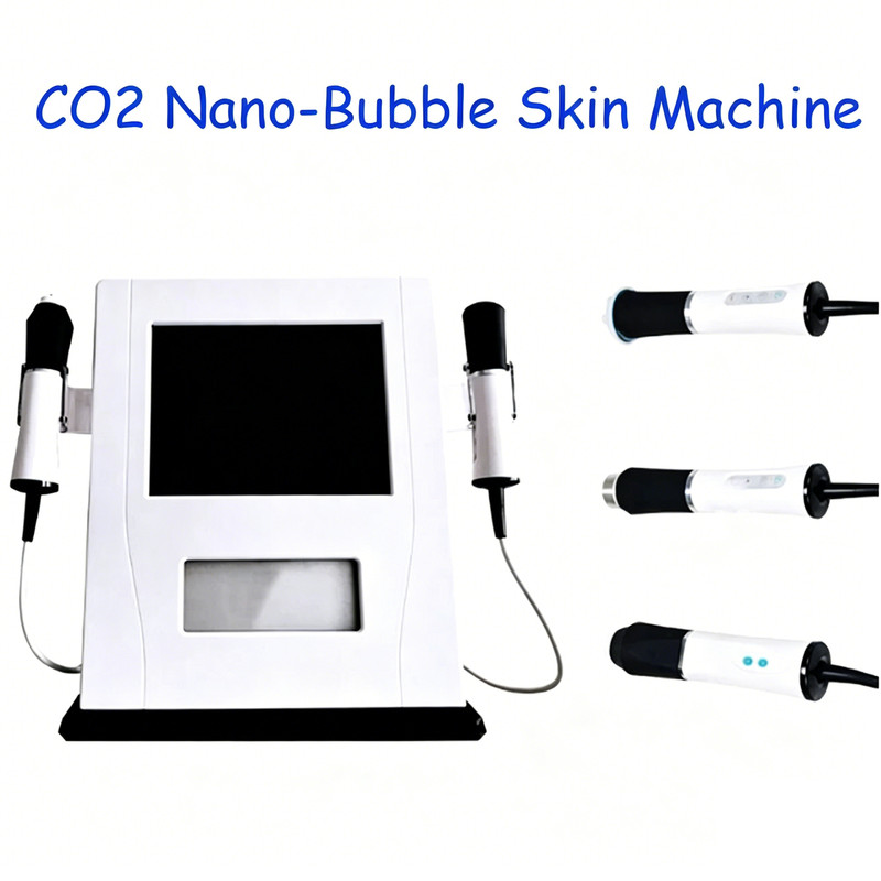 Professional 3in1 Facial CO2 Bubble Machine Anti Wrinkle Skin Care Beauty Device