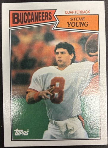 Steve Young #384 1987 Topps card