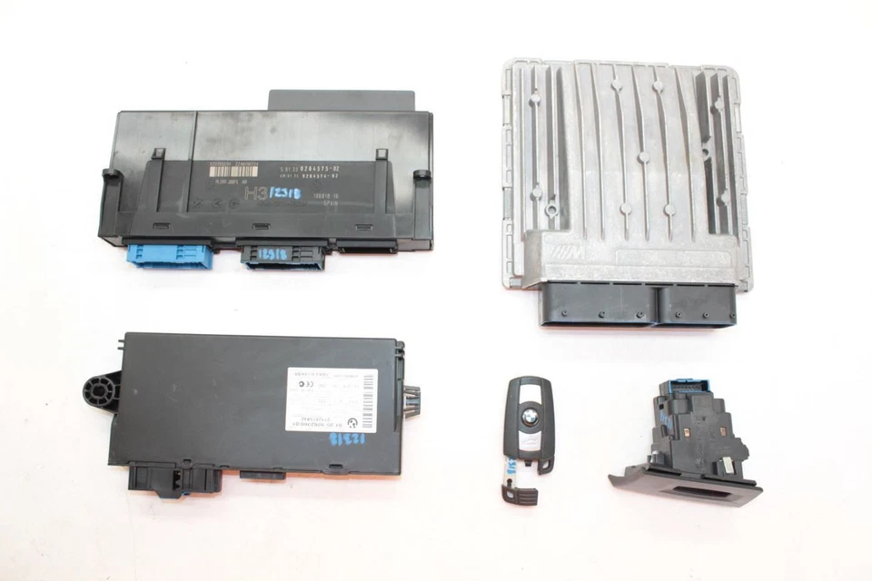 BMW M3 2012 4,0 L kit de arranque del motor con llave y módulo de caja cerebral del motor Foto 2 de 4