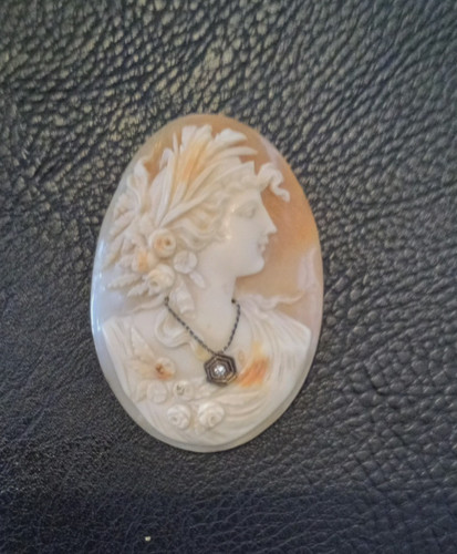 An Antique Carved Shell