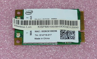 Intel Wireless WiFi Link 5100 512AN_MMW PCIe WLAN WiFi 802.11n Acer Aspire 8735G