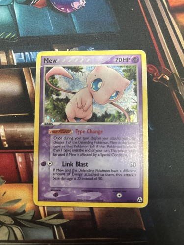 The Pokemon Company Mew 10/92 EX Legend Maker Holo Rare Holo Basic 70HP Eng 2006