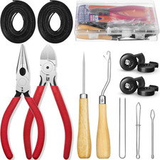 Glove Relacing Kit for Baseball or Softball Mitts Baseball Care Kit Include 2 St