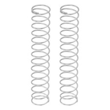 2Pcs 304 Stainless Steel Compression Springs 1mm x 15mm x 90mm Silver