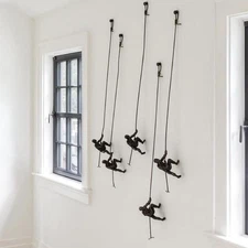 Climbing Man - Wall Mounted