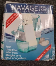 NAVAGE Nasal Care Saline Nasal Irrigation Nose Cleanser Kit, OBN, A2