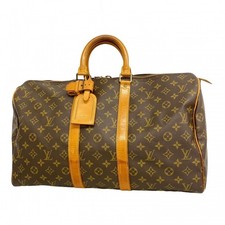 Louis Vuitton Monogram Canvas Keepall 45 M41428 Braun Tasche Unisex...
