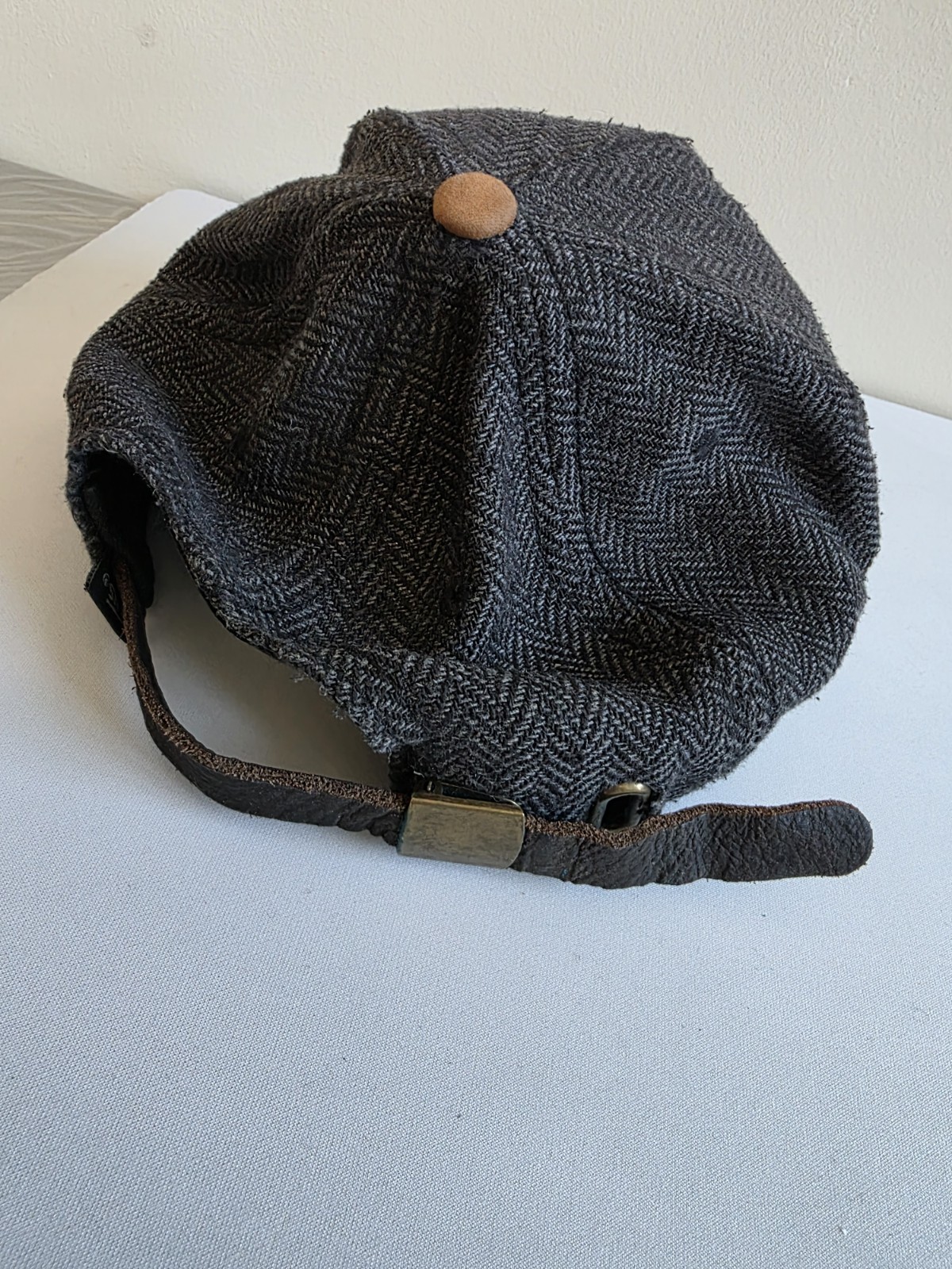 VANS - Herringbone Strapback Hat / Brown / Adjust… - image 8