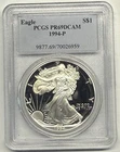 1994-P American Silver Eagle Proof PCGS PR69 DCAM