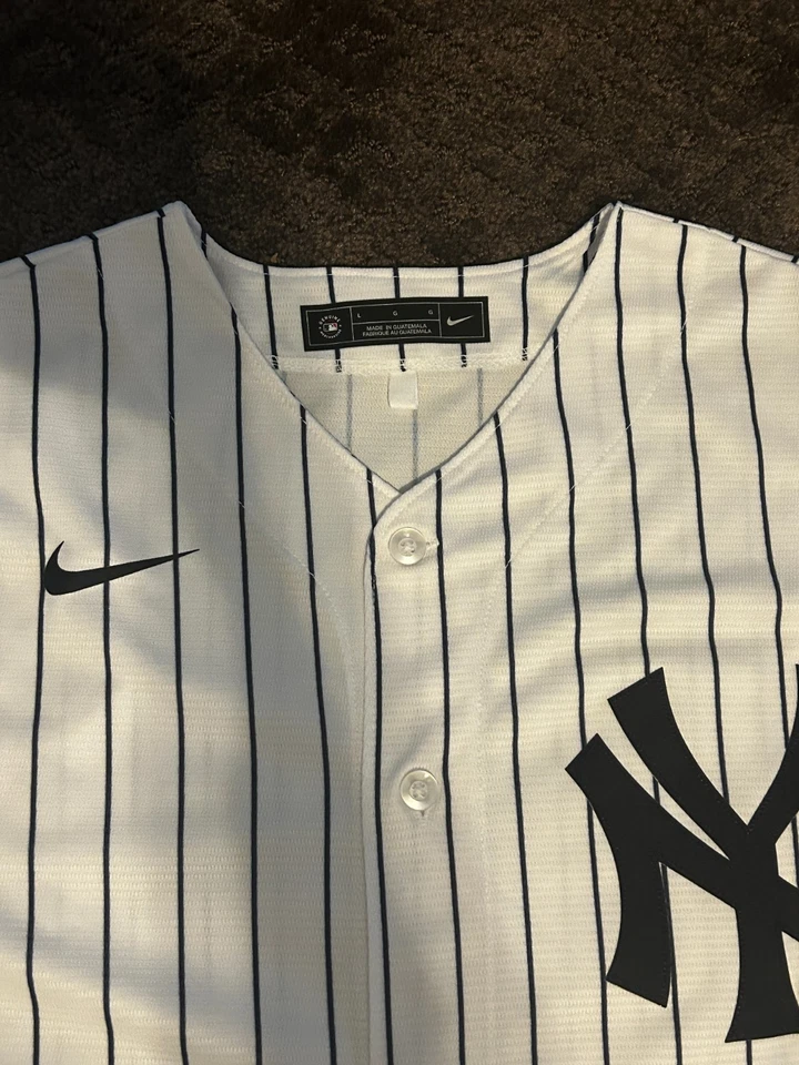 CC Sabathia INSCRIBED "HOF" Fanatics Authentic Autographed Nike Jersey Yankees - Image 4 of 4